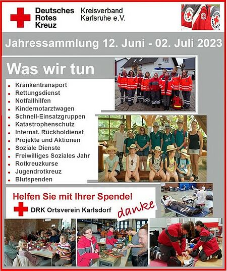 DRK-Jahressammlung